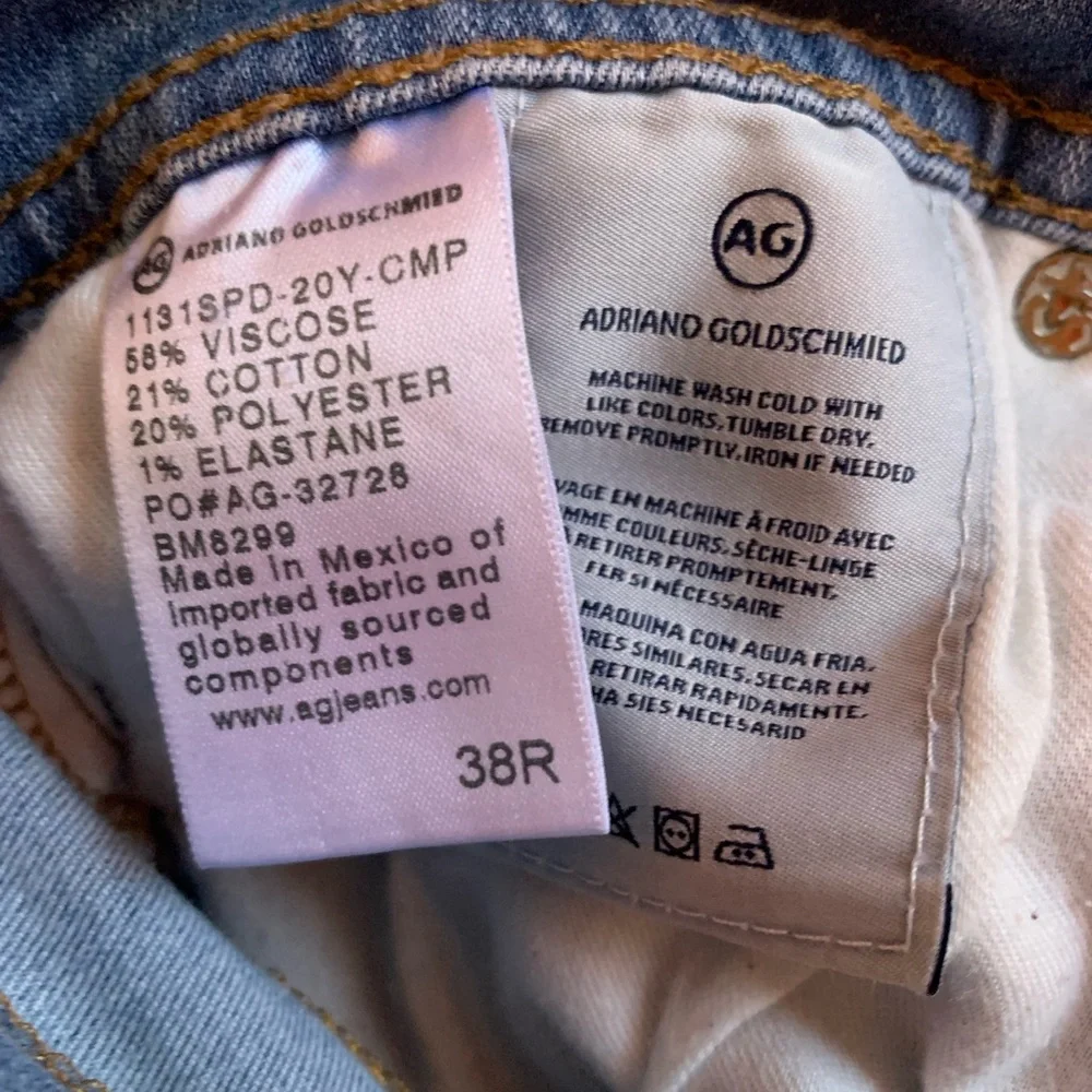adriano goldschmied matchbox jeans mens‎ 38/30 Slim Straight